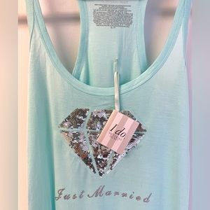 NWT Victoria’s Secret “Just married” tank top